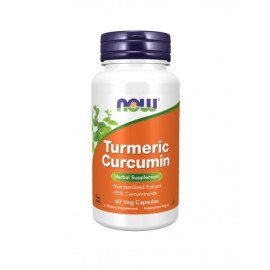Curcumin Turmeric Extrato 95% 665mg 60caps Now NOW