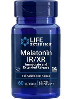 Melatonin IR/XR 60 Caps Life ExtensionLife Extension