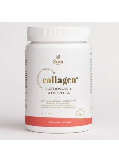 Collagen Laranja com Acerola 300 gr Auri Auri Foods