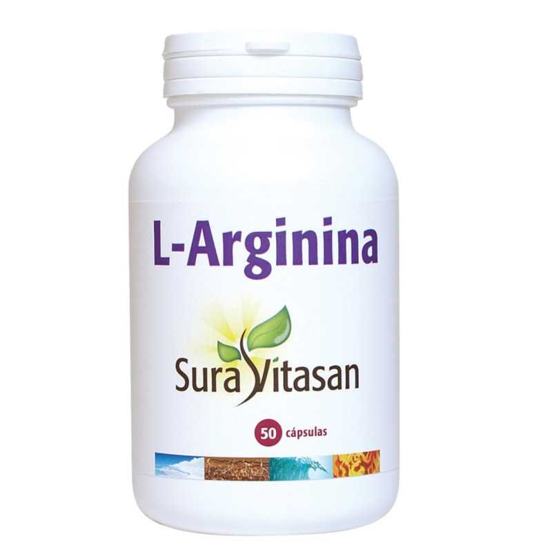 L-Arginina 500 mg 50 Caps Suravitasan Suravitasan
