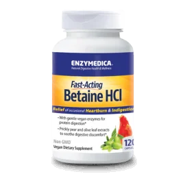 Betaine HCl vegan 120 Caps Enzymedica enzymedica