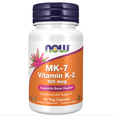 Vitamina  K-2 ( MK-7 ) 100mcg 60caps  Now NOW