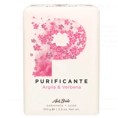 Sabonete Purificante Argila e Verbena Ach. Brito 100GR Ach Brito