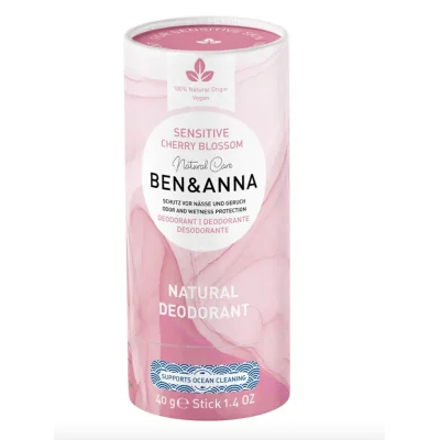 Deodorant Natural Sensitive Cherry Blossom 40 gr Ben&Anna Ben&AnnA