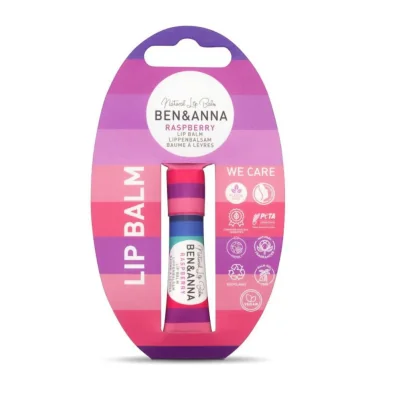 Lip Balm Natural Raspberry 6g Ben&Anna Ben&AnnA