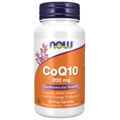 CoQ10 200 mg 60 Caps Now Foods NOW