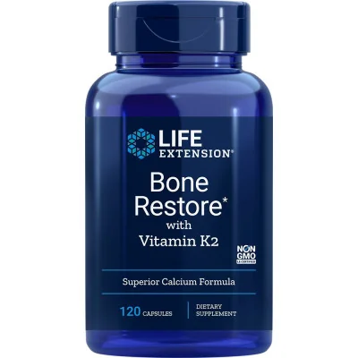 Bone Restore w/vit k2 120 caps Life Extension