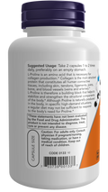 L-prolina 500 mg NOW Foods – 120 cápsulas vegetais – imagem 3
