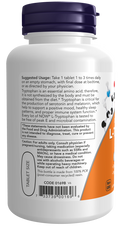 L-triptofano 1000 mg NOW Foods – 60 comprimidos – imagem 3