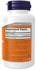 L-triptofano 1000 mg NOW Foods – 60 comprimidos – imagem 2