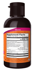 Vitamina B12 líquida complexo B NOW Foods – frasco de 60 ml – imagem 2