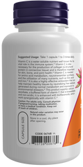 Vitamina C ascorbato de cálcio 500 mg NOW Foods – 100 cápsulas vegetais – imagem 3
