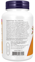 Vitamina C tamponada 1000 mg com bioflavonoides NOW Foods – 90 comprimidos – imagem 3