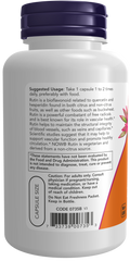 Rutina 450 mg NOW Foods – 100 cápsulas vegetais – imagem 3