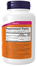 Ascorbato de sódio NOW Foods – Vitamin C Sodium Ascorbate em pó 227 g – imagem 2