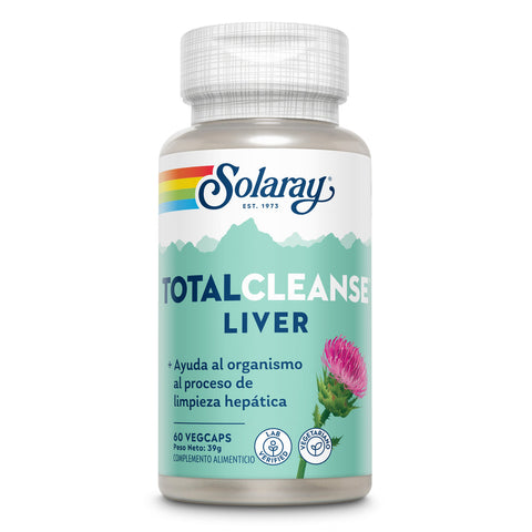 Total Cleanse Liver 60 Cápsulas Vegetais Solaray – Viva Saudável