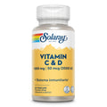 Vitamina C 1000 mg + D3 2000 UI 60 Cápsulas Vegetais Solaray – Viva Saudável