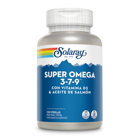 Super Ómega 3-7-9 com Vitamina D3 Solaray – Viva Saudável