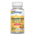 Vitamina B12 + Ácido Fólico 90 Comprimidos Orodispersíveis Solaray – Viva Saudável