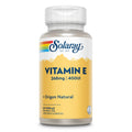Vitamina E Natural 400 UI 50 Cápsulas Moles Solaray – Viva Saudável