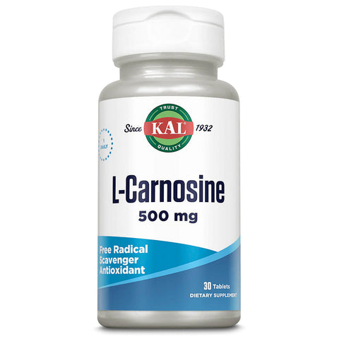 L-Carnosina 500 mg 30 Comprimidos KAL – Viva Saudável