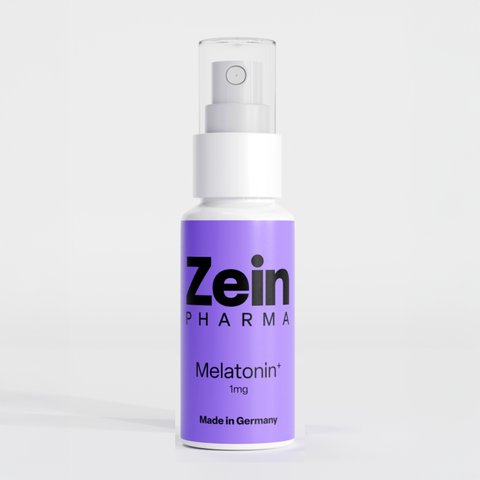 Melatonina Spray 1mg 25ml Zeinpharma – verso da embalagem