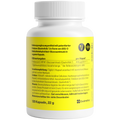 Folato Quatrefolic 400µg 120 Cápsulas Zeinpharma – verso da embalagem