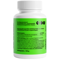 Valeriana 500mg 90 Cápsulas Zeinpharma – verso da embalagem