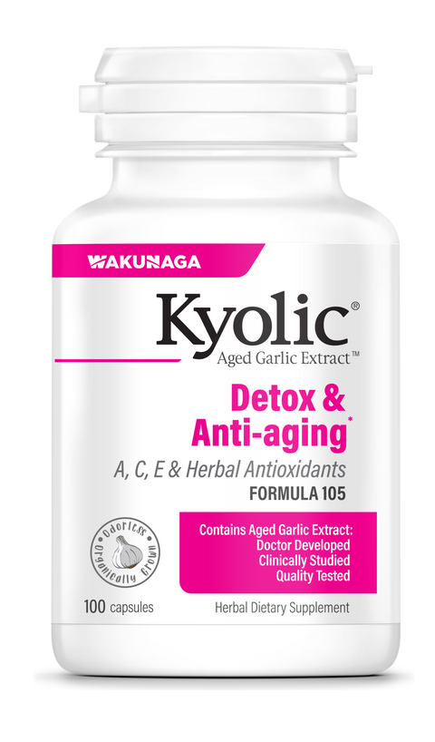 Kyolic Fórmula 105 Desintoxicante y Antienvejecimiento