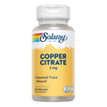 Citrato de Cobre 2 mg 60 Cápsulas Vegetais Solaray – Viva Saudável