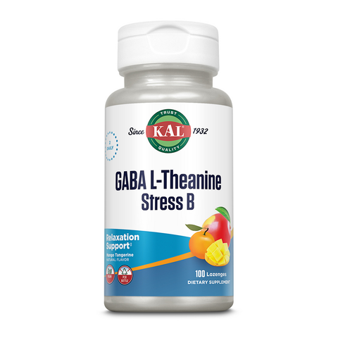 GABA L-Teanina Stress B 100 Comprimidos Orodispersíveis KAL – Viva Saudável