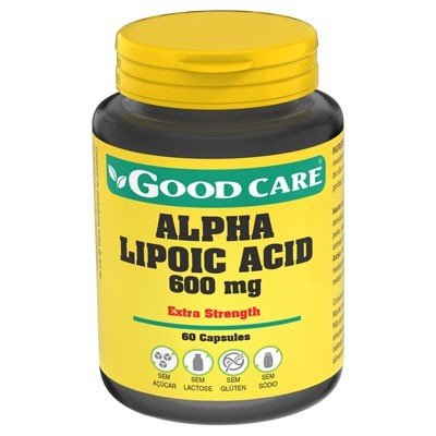 Ácido alfa lipoico 600 mg 60 cápsulas Good N'Care