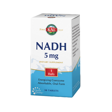 NADH 5 mg 30 Comprimidos KAL – Viva Saudável