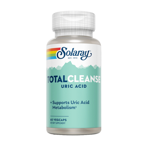 Total Cleanse Uric Acid 60 Cápsulas Vegetais Solaray – Viva Saudável