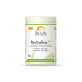 Revitaline Be-Life, embalagem de 60 cápsulas com maca, espirulina, clorela e acerola biológicas