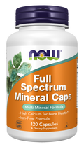 Multiminerais Full Spectrum Mineral NOW Foods – 120 cápsulas