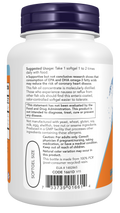 Ultra Omega-3 EPA e DHA NOW Foods – 90 cápsulas moles entéricas – imagem 3