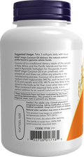 Óleo de coco virgem biológico 1000 mg NOW Foods – 120 cápsulas moles – imagem 3