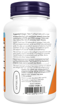 Óleo de fígado de bacalhau Extra Strength 1000 mg NOW Foods – 90 cápsulas moles – imagem 3