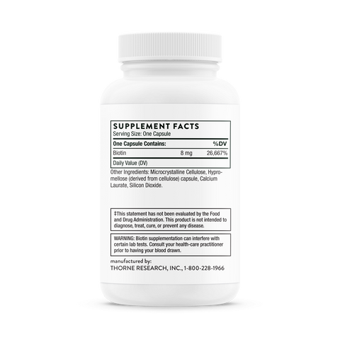 Biotin B8 60 Caps Thorne