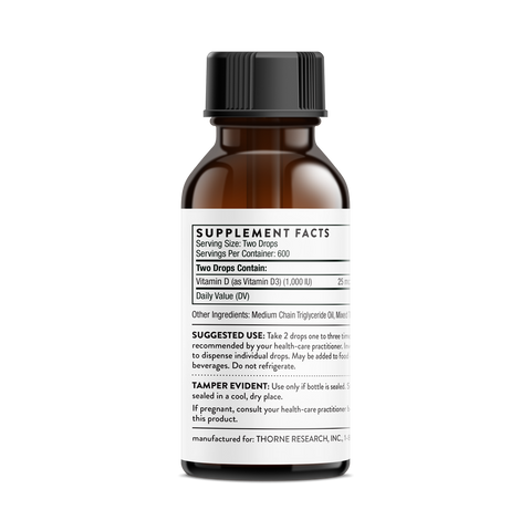 Vitamina D Liq. 30 ml Thorne Research
