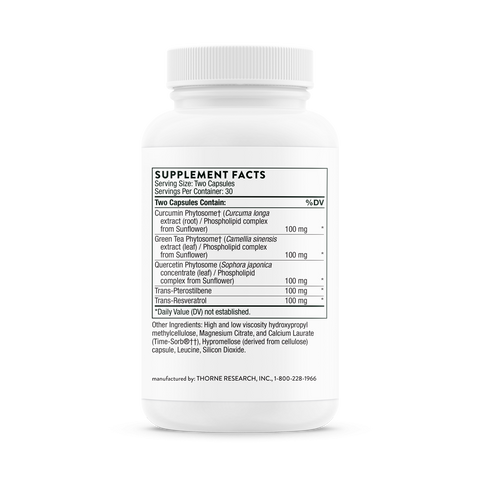 Poliresveratrol SR 60 Cápsulas Thorne 