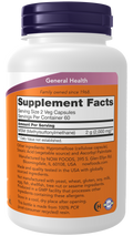 MSM 1000 mg NOW Foods – 120 cápsulas vegetais – imagem 2