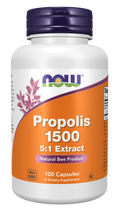 Própolis 1500 extrato 5:1 NOW Foods – 100 cápsulas