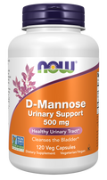 D-manose 500 mg NOW Foods – 120 cápsulas vegetais