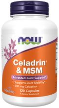 Celadrin e MSM 500 mg NOW Foods – 120 cápsulas