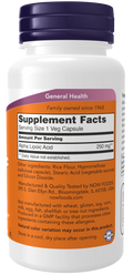 Ácido alfa-lipóico 250 mg NOW Foods – 60 cápsulas vegetais – imagem 2