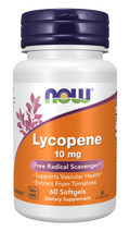 Licopeno 10 mg NOW Foods – 60 cápsulas moles