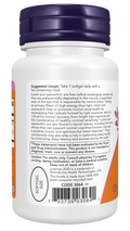 Luteína e zeaxantina 25 mg + 5 mg NOW Foods – 60 cápsulas moles – imagem 3
