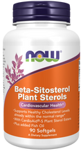Beta-sitosterol esteróis vegetais NOW Foods – 90 cápsulas moles
